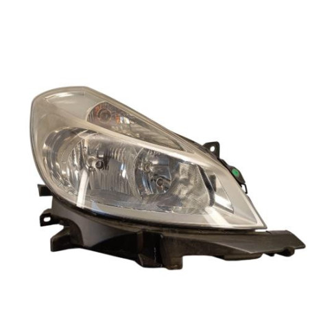 Optique avant principal droit (feux)(phare) RENAULT CLIO 3 Photo n°1