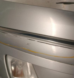 Pare choc avant PEUGEOT 407 Photo n°3