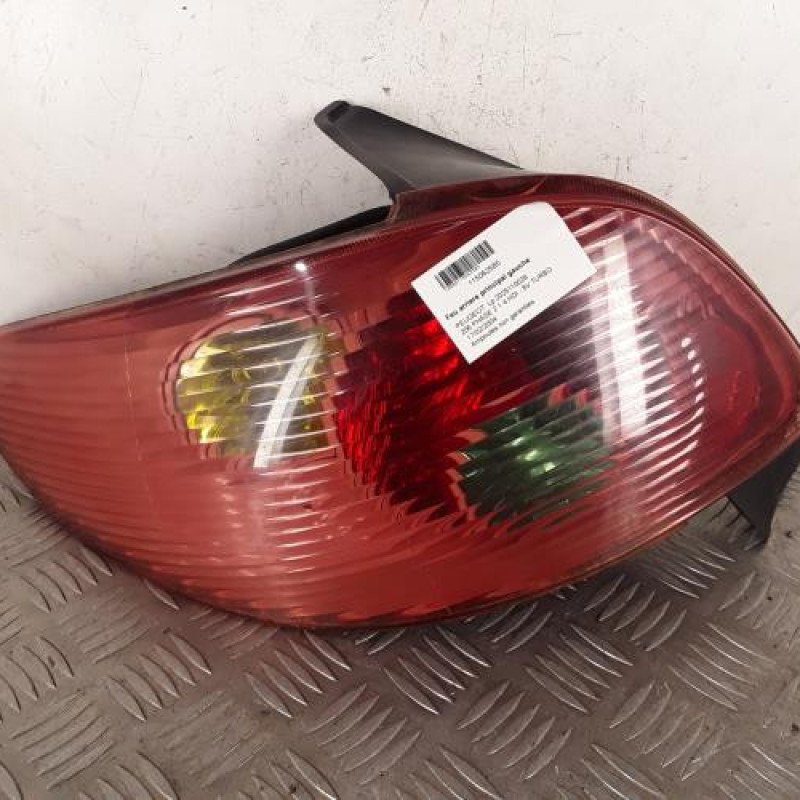 Feu arriere principal gauche (feux) PEUGEOT 206