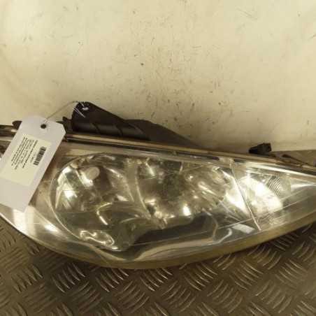 Optique avant principal droit (feux)(phare) PEUGEOT 206 Photo n°1