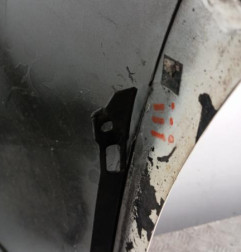 Pare choc arriere RENAULT SCENIC 3 Photo n°7