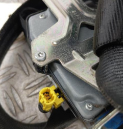 Ceinture avant droit VOLKSWAGEN GOLF 7 Photo n°4