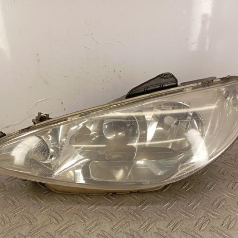 Optique avant principal gauche (feux)(phare) PEUGEOT 206