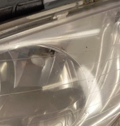 Optique avant principal gauche (feux)(phare) PEUGEOT 206 Photo n°4