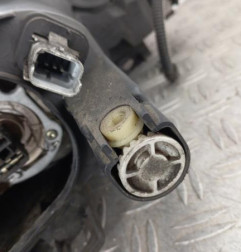 Optique avant principal gauche (feux)(phare) PEUGEOT 206 Photo n°6