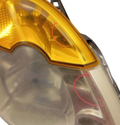 Optique avant principal droit (feux)(phare) RENAULT MODUS