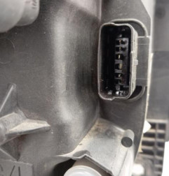 Optique avant principal gauche (feux)(phare) RENAULT MODUS Photo n°3