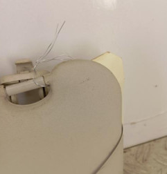 Pare soleil gauche PEUGEOT 207 Photo n°3