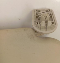 Pare soleil gauche PEUGEOT 207 Photo n°6