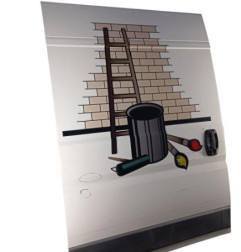 Porte laterale droit CITROEN JUMPER 3 Photo n°3