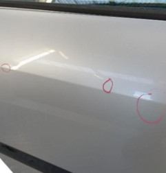 Porte arriere droit PEUGEOT 307