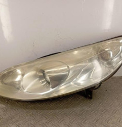 Optique avant principal gauche (feux)(phare) PEUGEOT 407 Photo n°1