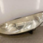 Optique avant principal gauche (feux)(phare) PEUGEOT 407