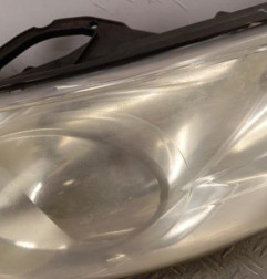 Optique avant principal gauche (feux)(phare) PEUGEOT 407 Photo n°4