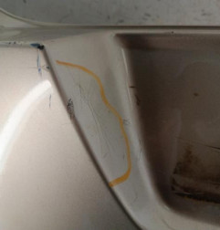 Pare choc arriere CITROEN C4 2 Photo n°6