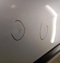 Porte arriere gauche DACIA LOGAN 1