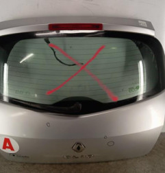 Malle/Hayon arriere RENAULT CLIO 3 Photo n°1