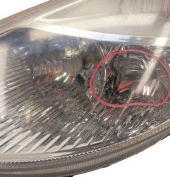 Optique avant principal gauche (feux)(phare) CITROEN C3 PLURIEL