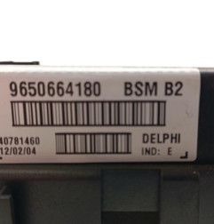 Boitier servitude moteur (BSM) PEUGEOT 206 Photo n°3