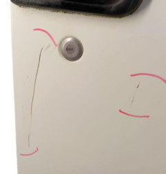 Porte de coffre droit RENAULT MASTER 2