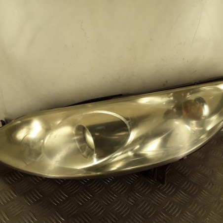 Optique avant principal gauche (feux)(phare) PEUGEOT 407 Photo n°1
