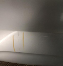 Pare choc arriere FORD FIESTA 5