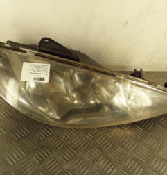 Optique avant principal droit (feux)(phare) PEUGEOT 206 Photo n°1