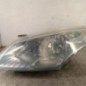 Optique avant principal gauche (feux)(phare) RENAULT MEGANE 3