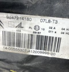 Optique avant principal droit (feux)(phare) CITROEN C3 1 Photo n°3