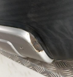 Pare choc arriere FIAT SEDICI Photo n°5