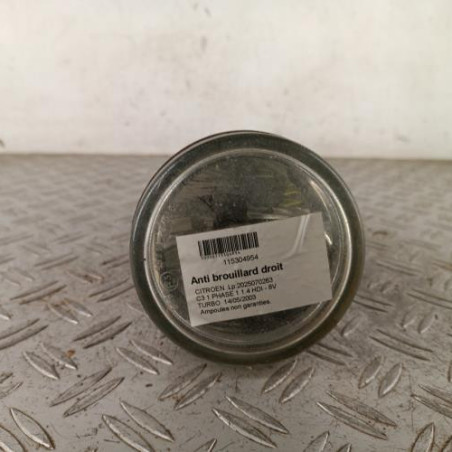 Anti brouillard droit (feux) CITROEN C3 1 Photo n°1