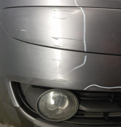 Pare choc avant VOLKSWAGEN TOURAN 1 Photo n°3