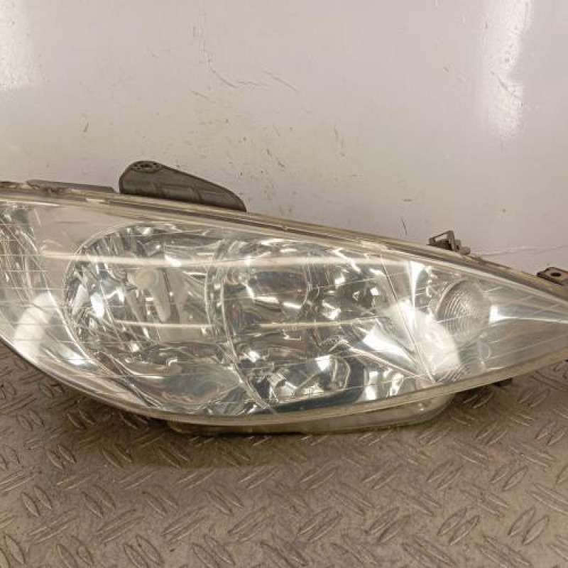 Optique avant principal droit (feux)(phare) PEUGEOT 206