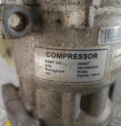 Compresseur air CITROEN C4 PICASSO 1 Photo n°3