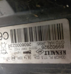 Optique avant principal gauche (feux)(phare) RENAULT SCENIC 3 Photo n°3