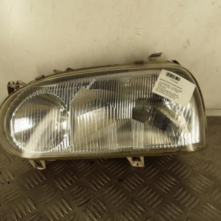 Optique avant principal gauche (feux)(phare) VOLKSWAGEN GOLF 3 Photo n°1