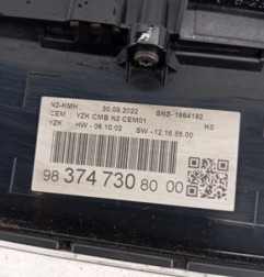 Compteur PEUGEOT EXPERT 3 Photo n°5