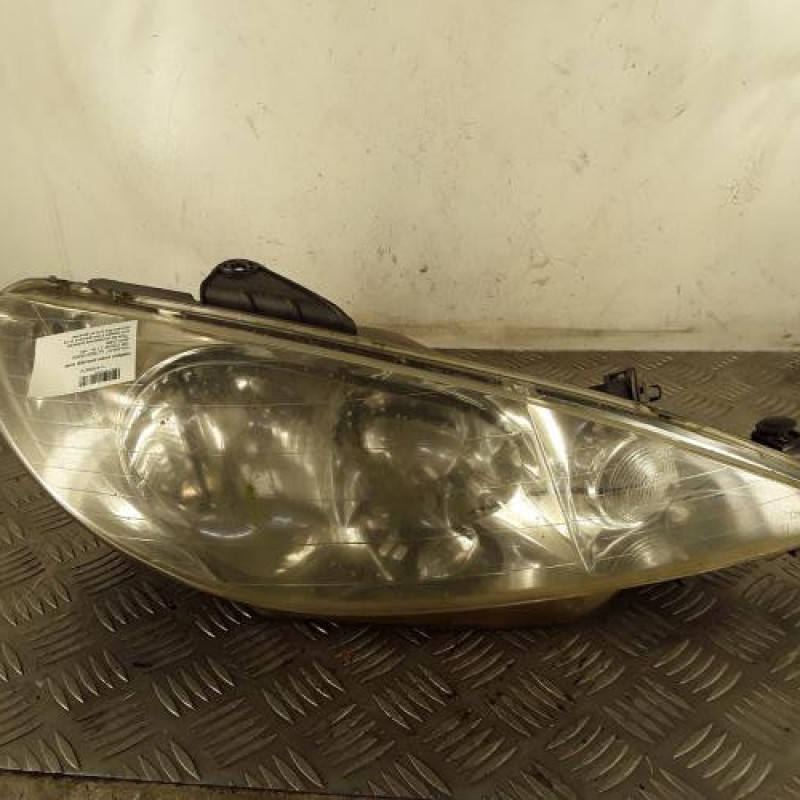 Optique avant principal droit (feux)(phare) PEUGEOT 206