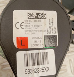 Ceinture avant gauche CITROEN C3 3 Photo n°6