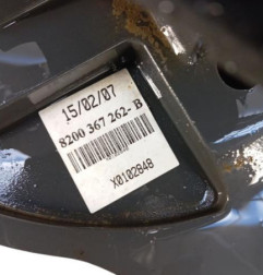 Treuil de roue de secours RENAULT CLIO 3 Photo n°4