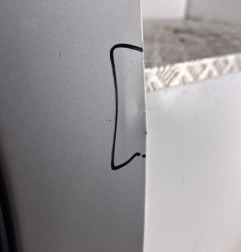 Porte de coffre gauche RENAULT TRAFIC 2