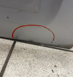 Porte de coffre gauche RENAULT TRAFIC 2 Photo n°3