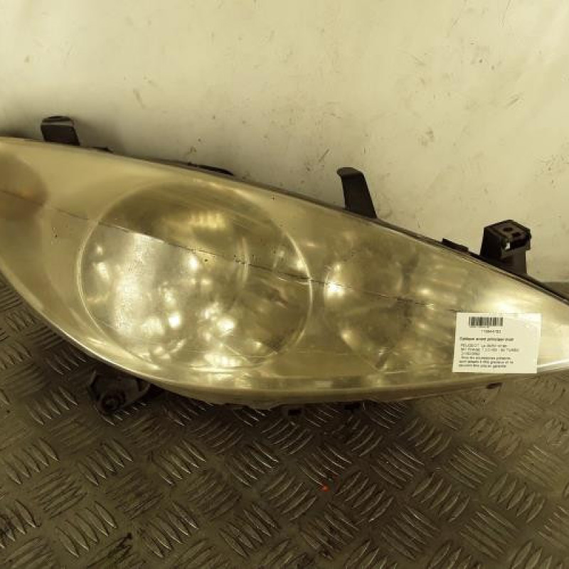 Optique avant principal droit (feux)(phare) PEUGEOT 307