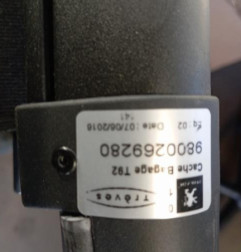 Plage arriere PEUGEOT 308 2 SW Photo n°3