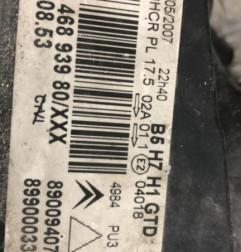 Optique avant principal gauche (feux)(phare) CITROEN C4 1 Photo n°3