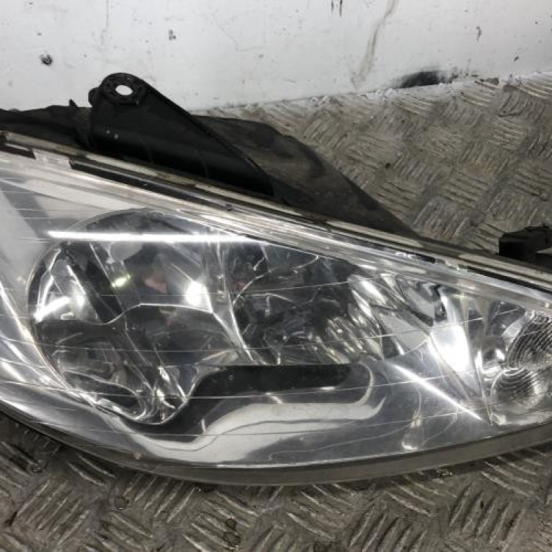 Optique avant principal droit (feux)(phare) PEUGEOT 206