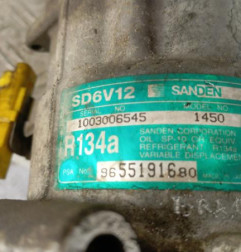 Compresseur clim CITROEN C3 1 Photo n°4