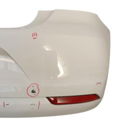 Pare choc arriere VOLKSWAGEN POLO 5 Photo n°4