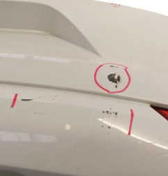 Pare choc arriere VOLKSWAGEN POLO 5 Photo n°5