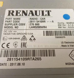 Afficheur RENAULT TRAFIC 3 COURT Photo n°4